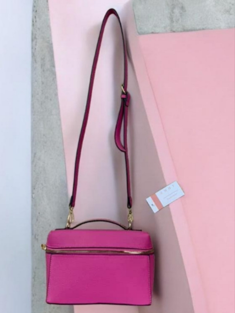 Women's Hot Pink Crossbody Bag - Designer Style
